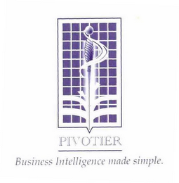 PIVOTIER BUSINESS INTELLIGENCE MADE SIMPLE