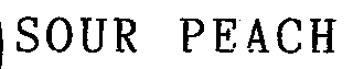 SOUR PEACH
