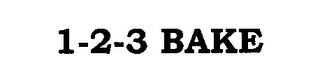 1-2-3 BAKE