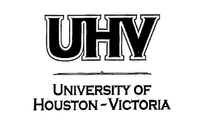 UHV UNIVERSITY OF HOUSTON - VICTORIA