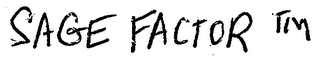SAGE FACTOR
