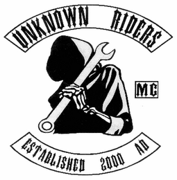 UNKNOWN RIDERS MC ESTABLISHED 2000 AD