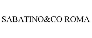 SABATINO&CO ROMA