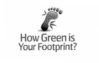 HOW GREEN IS YOUR FOOTPRINT?