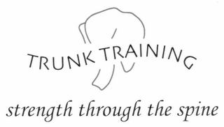 TRUNK TRAINING STRENGTH THROUGH THE SPINE