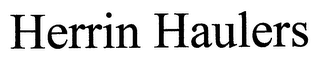 HERRIN HAULERS
