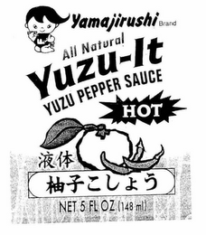 YAMAJIRUSHI BRAND ALL NATURAL YUZU-IT YUZU PEPPER SAUCE HOT