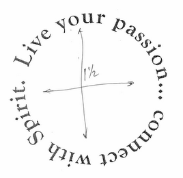 LIVE YOUR PASSION...CONNECT WITH SPIRIT