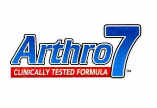 ARTHRO 7 CLINICALLY TESTED FORMULA