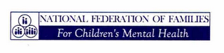 NATIONAL FEDERATION OF FAMILIES FOR CHILDREN'S MENTAL HEALTH