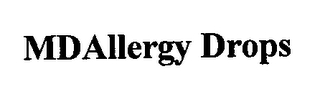 MDALLERGY DROPS