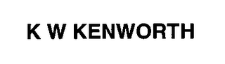 K W KENWORTH