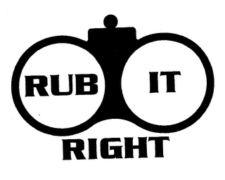 RUB IT RIGHT