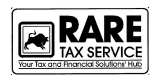 RARE TAX SERVICE YOUR TAX AND FINANCIAL SOLUTIONS' HUB