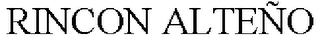 RINCON ALTEÑO