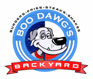 BURGERS-FRIES-STEAKS SHAKES BOO DAWG'S BACKYARD