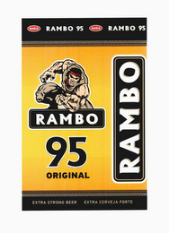 RAMBO 95 ORIGINAL MARIA EXTRA STRONG BEER EXTRA CERVEJA FORTE