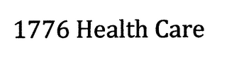 1776 HEALTH CARE
