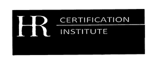 HR CERTIFICATION INSTITUTE