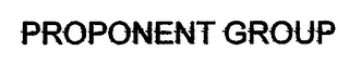 PROPONENT GROUP