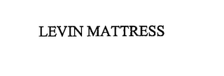 LEVIN MATTRESS