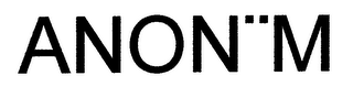 ANON¿M