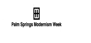 MW PALM SPRINGS MODERNISM WEEK