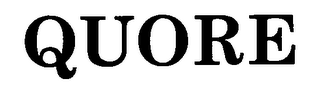 QUORE