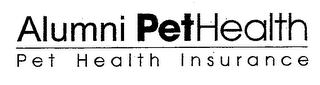 ALUMNI PETHEALTH PET HEALTH INSURANCE