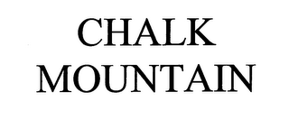 CHALK MOUNTAIN