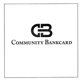 CB COMMUNITY BANKCARD