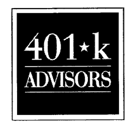 401 K ADVISORS