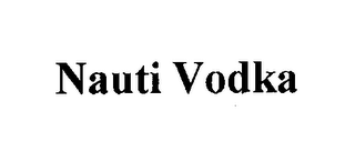 NAUTI VODKA