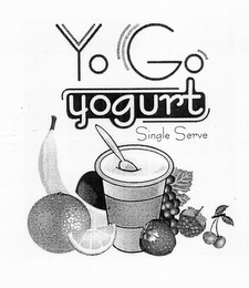 YO GO YOGURT SINGLE SERVE