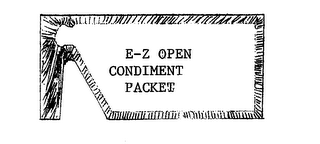 E-Z OPEN CONDIMENT PACKET