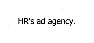 HR'S AD AGENCY.