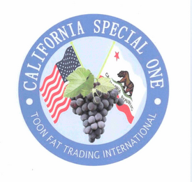 CALIFORNIA SPECIAL ONE TOON FAT TRADING INTERNATIONAL CALIFORNIA REPUBLIC