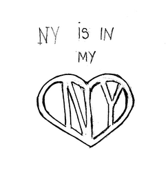 NY IS IN MY NY