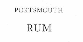 PORTSMOUTH RUM