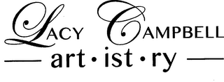 LACY CAMPBELL ART · IST · RY
