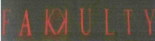 FAKKULTY