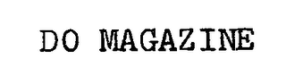 DO MAGAZINE