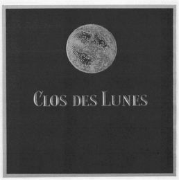 CLOS DES LUNES