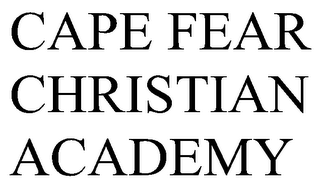 CAPE FEAR CHRISTIAN ACADEMY