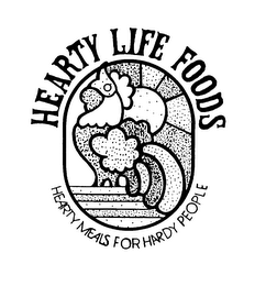 HEARTY LIFE FOODS HEARTY MEALS FOR HARDY PEOPLE