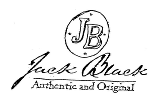 JB JACK BLACK AUTHENTIC AND ORIGINAL