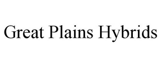 GREAT PLAINS HYBRIDS