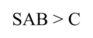 SAB > C