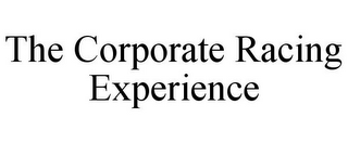 THE CORPORATE RACING EXPERIENCE