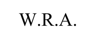 W.R.A.